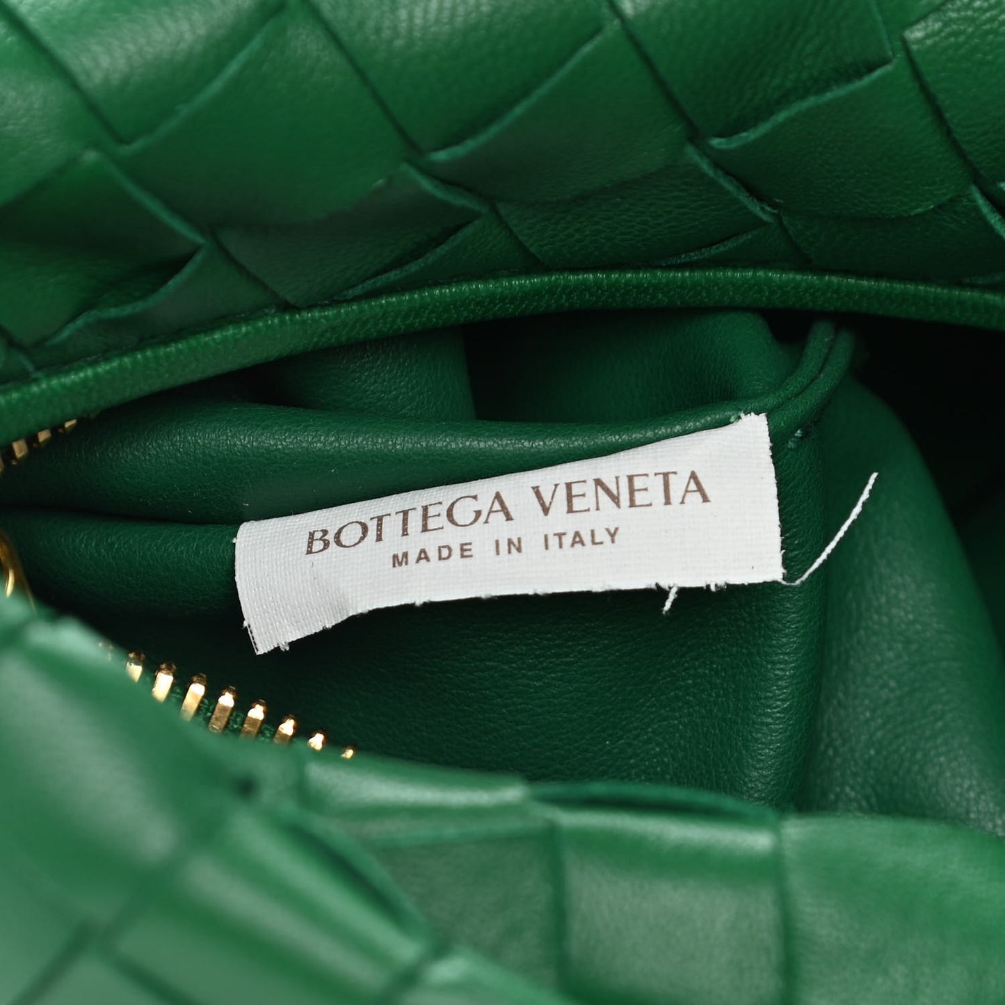 Nappa Intrecciato Mini Jodie Racing Green