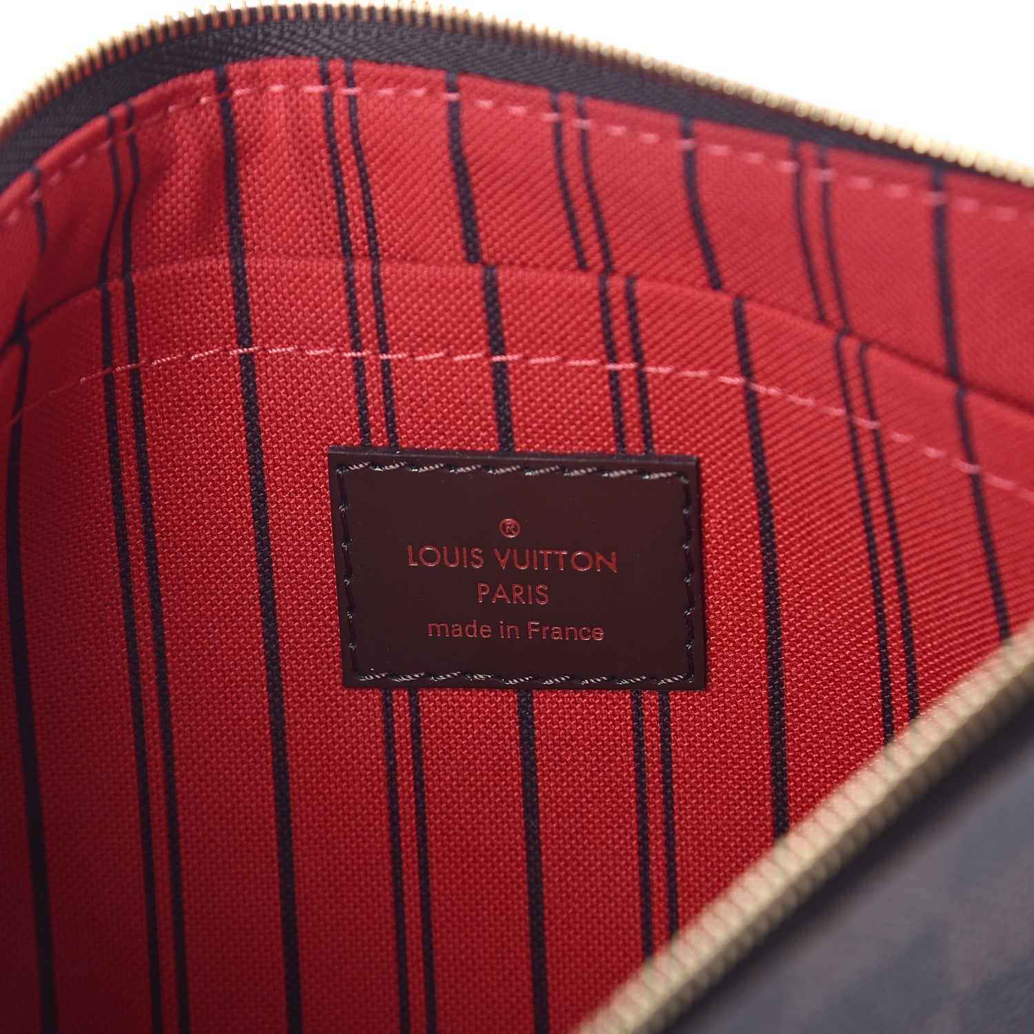 Louis Vuitton Damier Ebene Neverfull MM GM Pochette 5 of 5