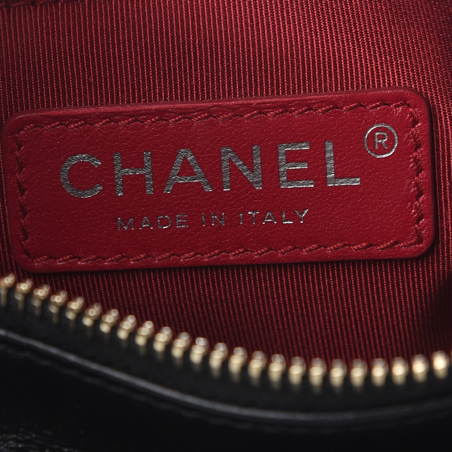 Chanel Aged Calfskin Quilted Small Gabrielle Hobo Black 6 of 9