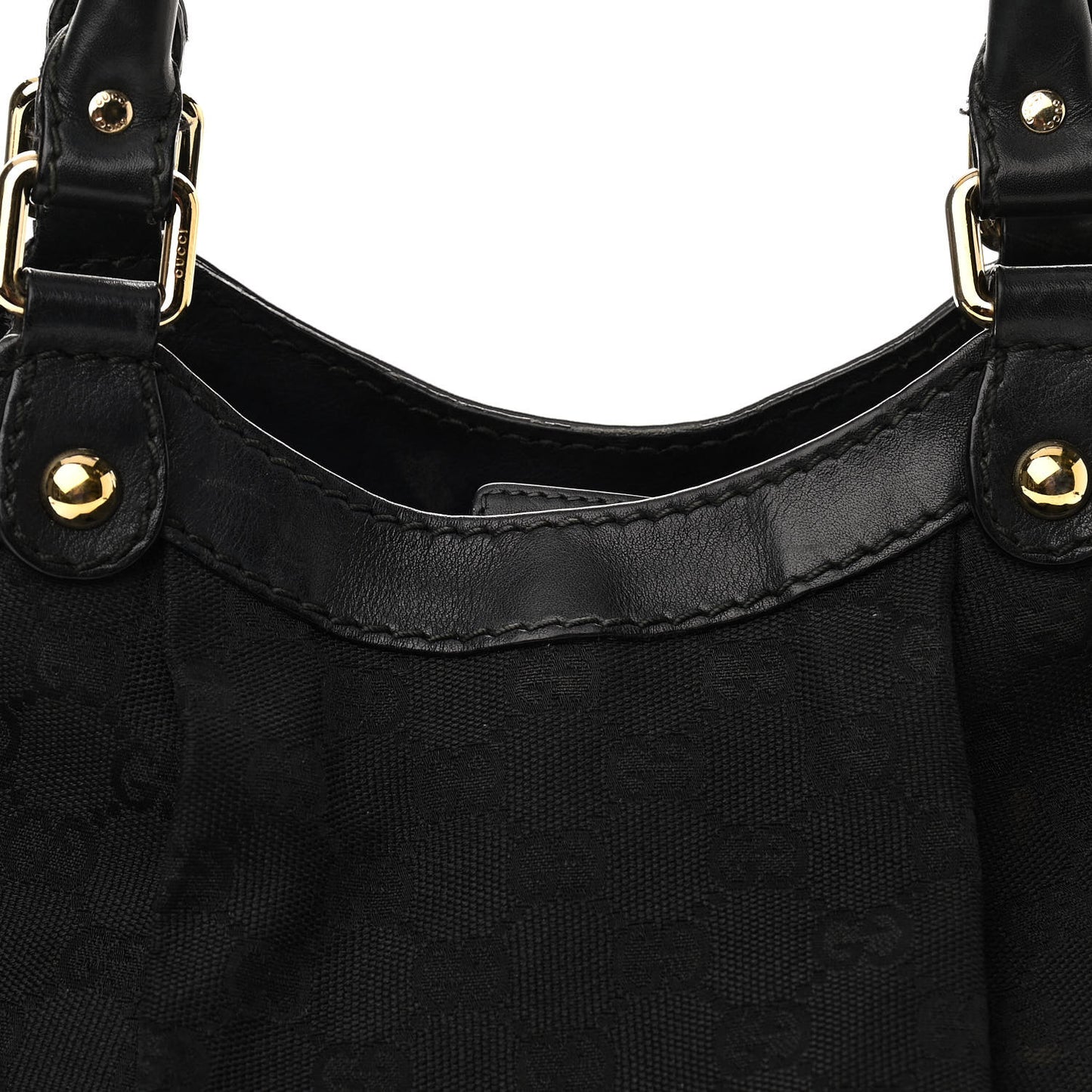 Monogram Medium Sukey Tote Black