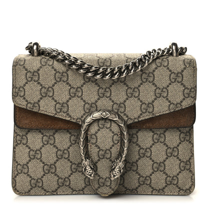 Gucci GG Supreme Monogram Mini Dionysus Shoulder Bag Taupe 1 of 11