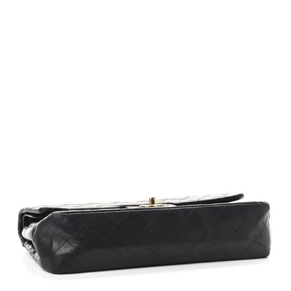 Chanel Lambskin Quilted Medium Double Flap Black 3 of 9