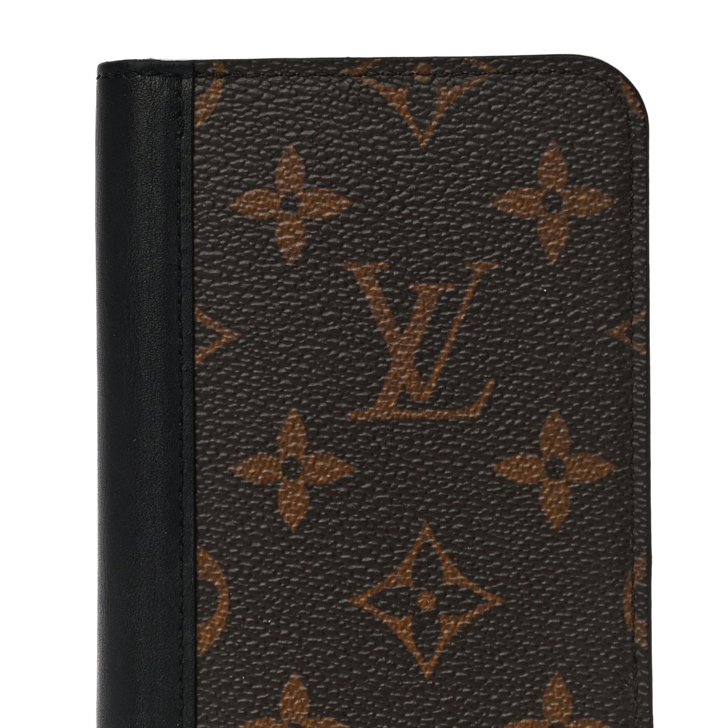 Monogram iPhone XS Max Folio Case Black