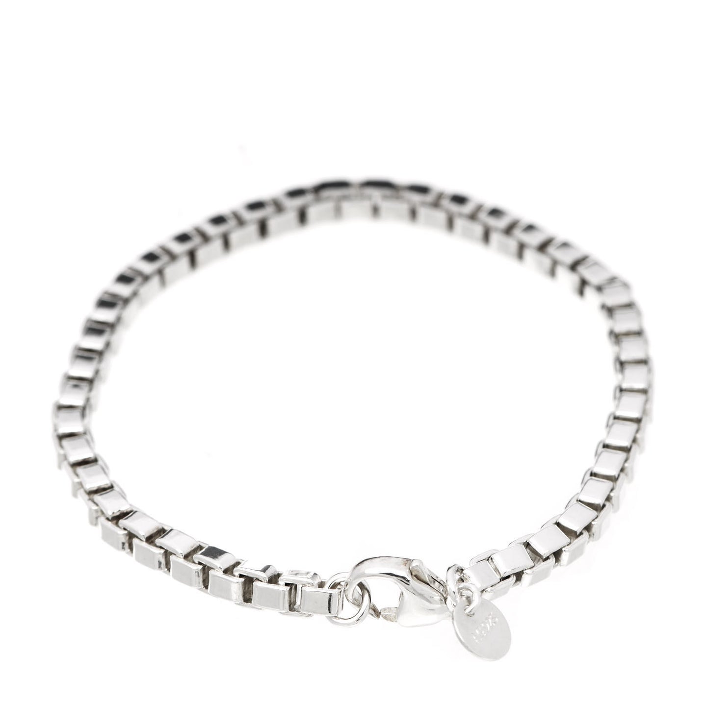 Sterling Silver 4mm Venetian Link Bracelet