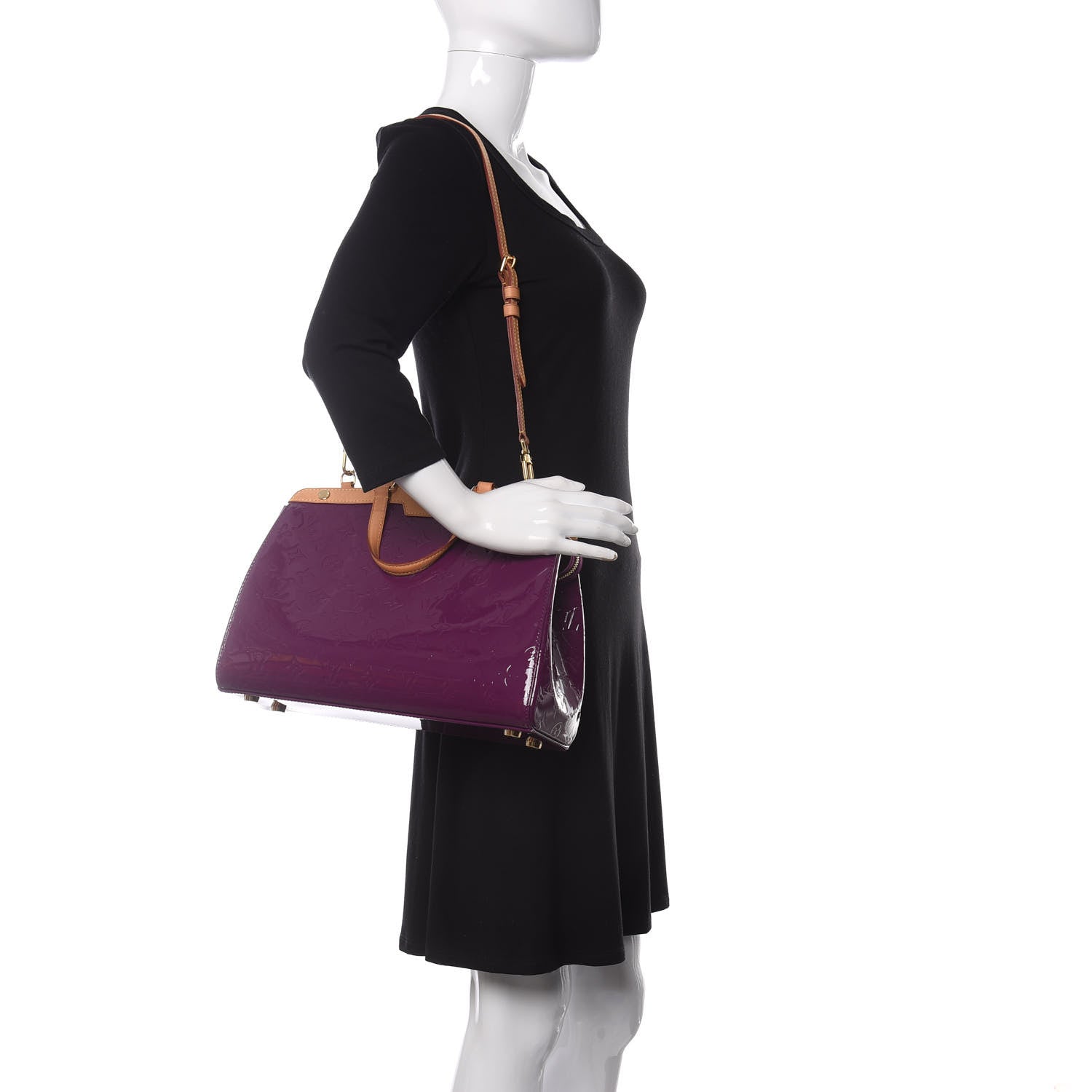 Louis Vuitton Vernis Brea MM Amethyste 2 of 9