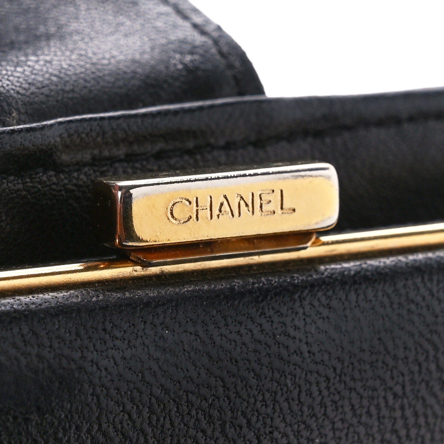 Chanel Caviar Timeless CC Zipped Pocket Wallet Black 11 of 14