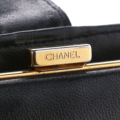 Chanel Caviar Timeless CC Zipped Pocket Wallet Black 11 of 14