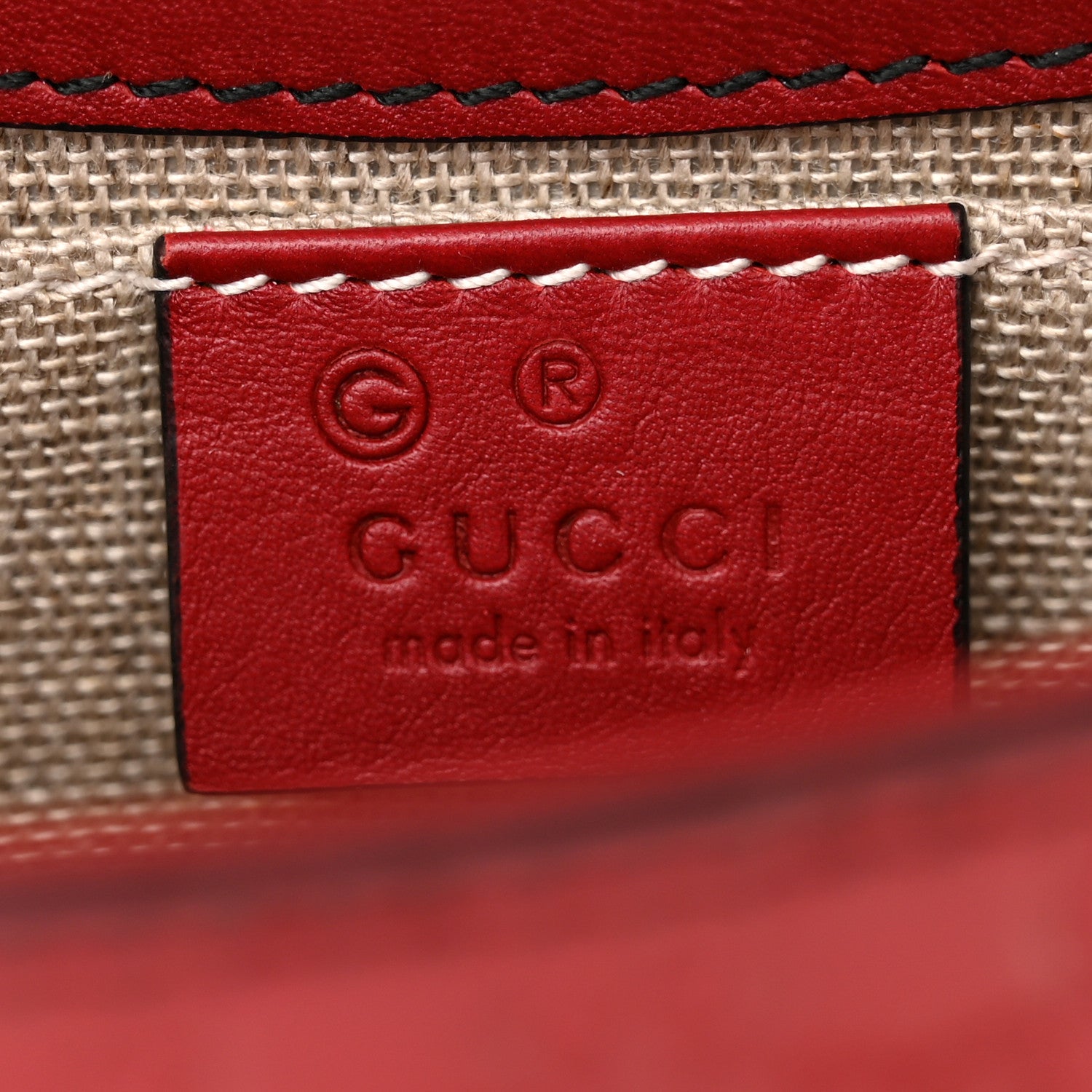 Gucci Soft Microguccissima Mini Emily Chain Shoulder Bag Rosso 6 of 11