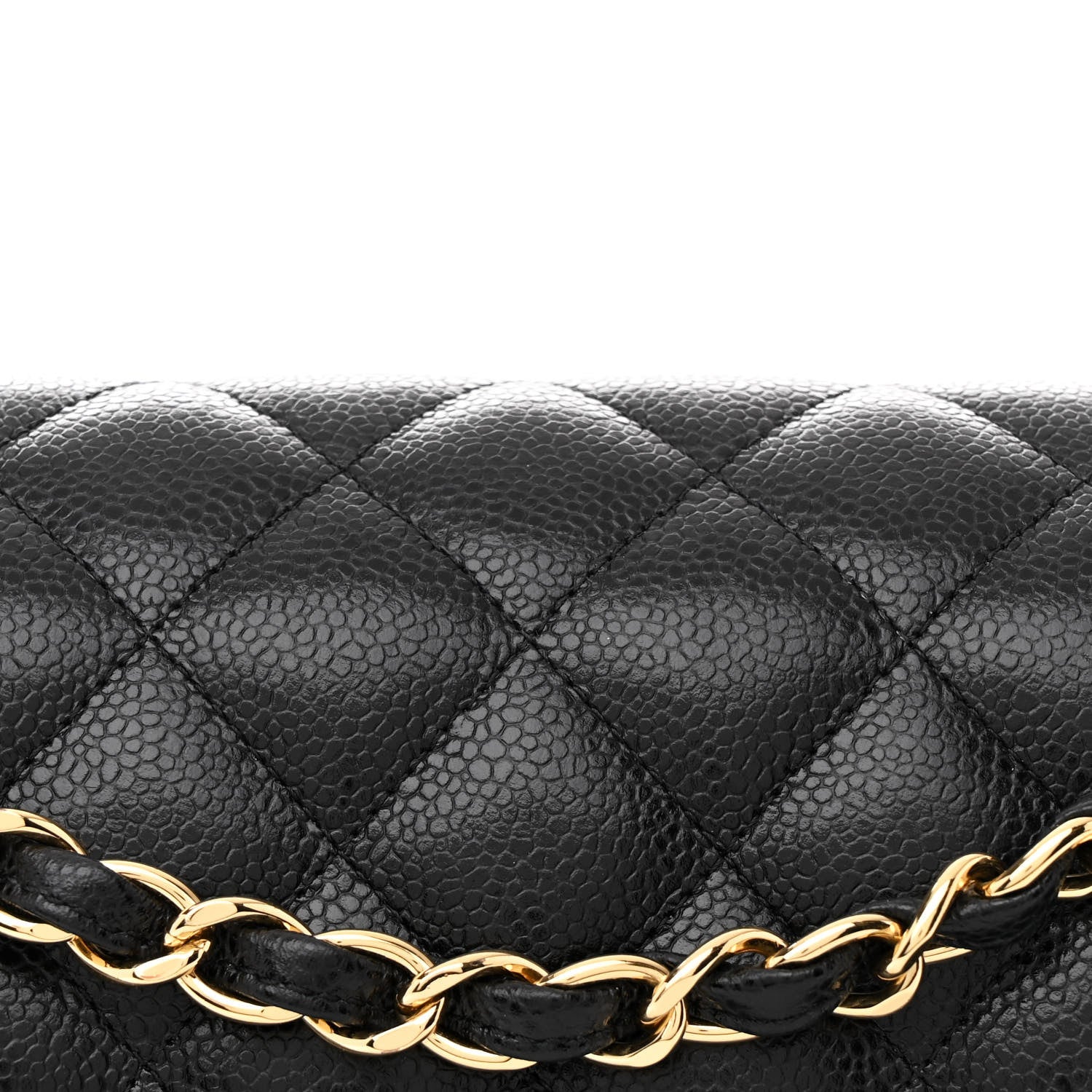 Chanel Caviar Quilted Jumbo Double Flap Black 8 of 11
