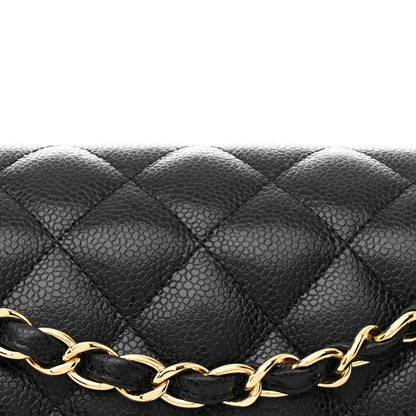 Chanel Caviar Quilted Jumbo Double Flap Black 8 of 11