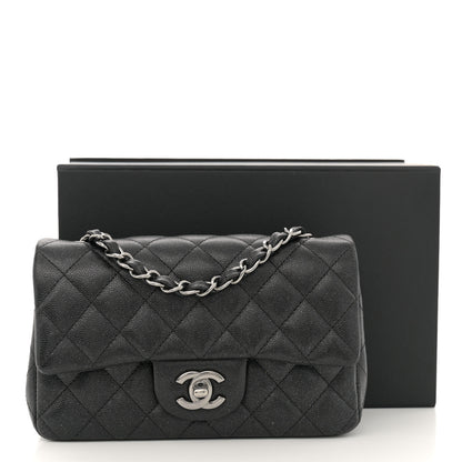 Chanel Caviar Quilted Mini Rectangular Flap Black 11 of 11