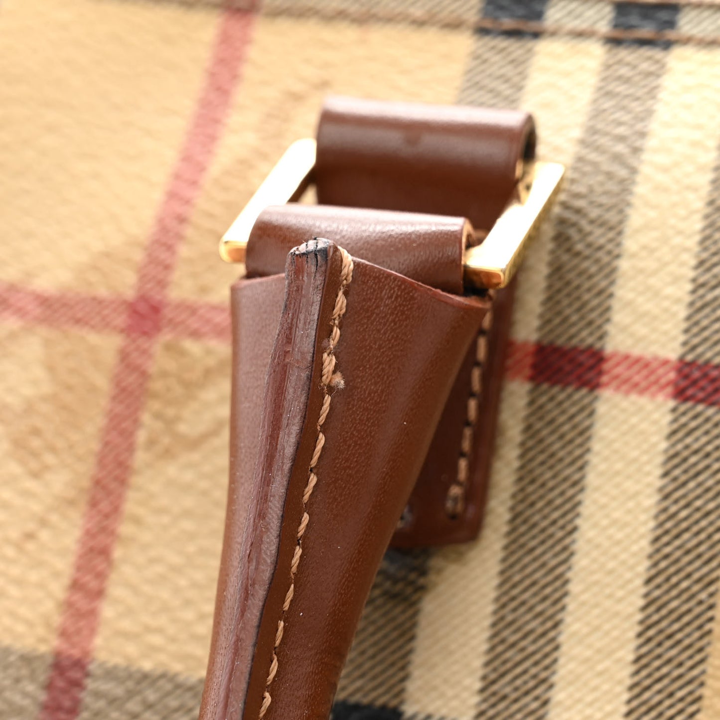 Haymarket Check Bowling Bag Brown