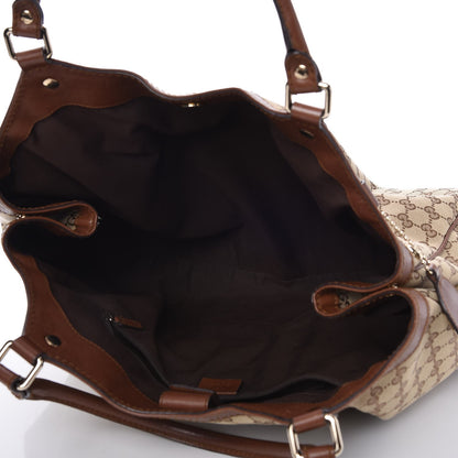 Gucci Monogram Large Sukey Tote Brown 5 of 7