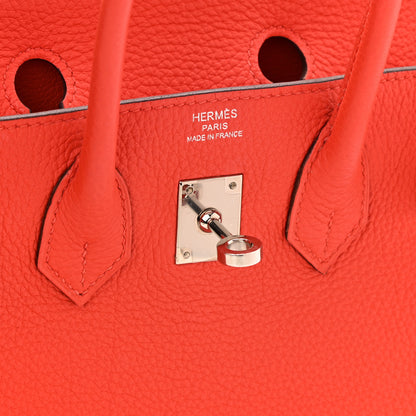 Hermes Togo Birkin 25 Capucine 7 of 11