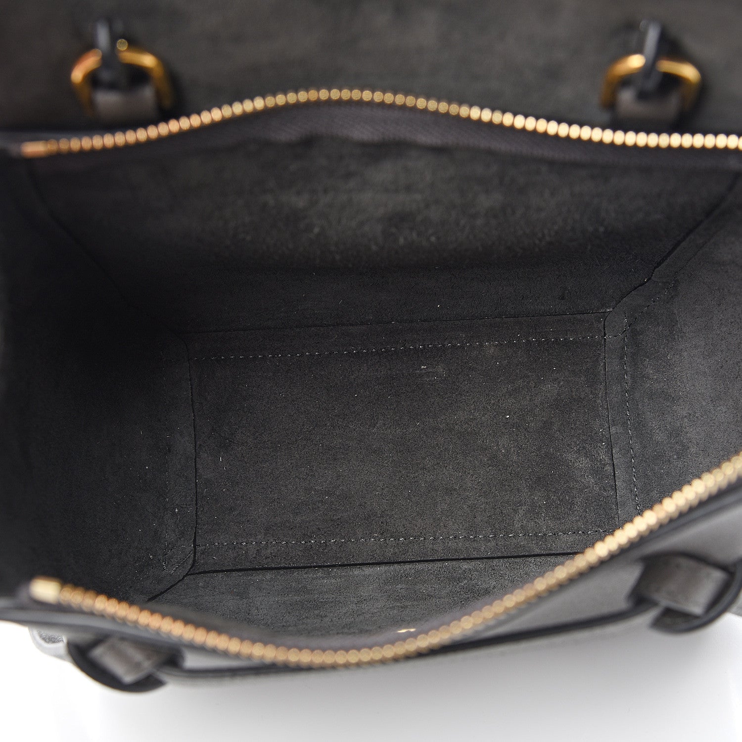 Celine Grained Calfskin Nano Belt Bag Grey 4 of 8