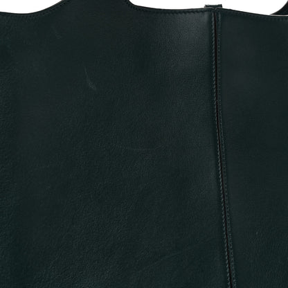 Celine Smooth Calfskin Medium Tri-Fold Bag Bottle Green 12 of 15