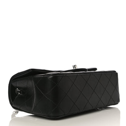 Chanel Lambskin Quilted Mini Rectangular Flap Black 4 of 15