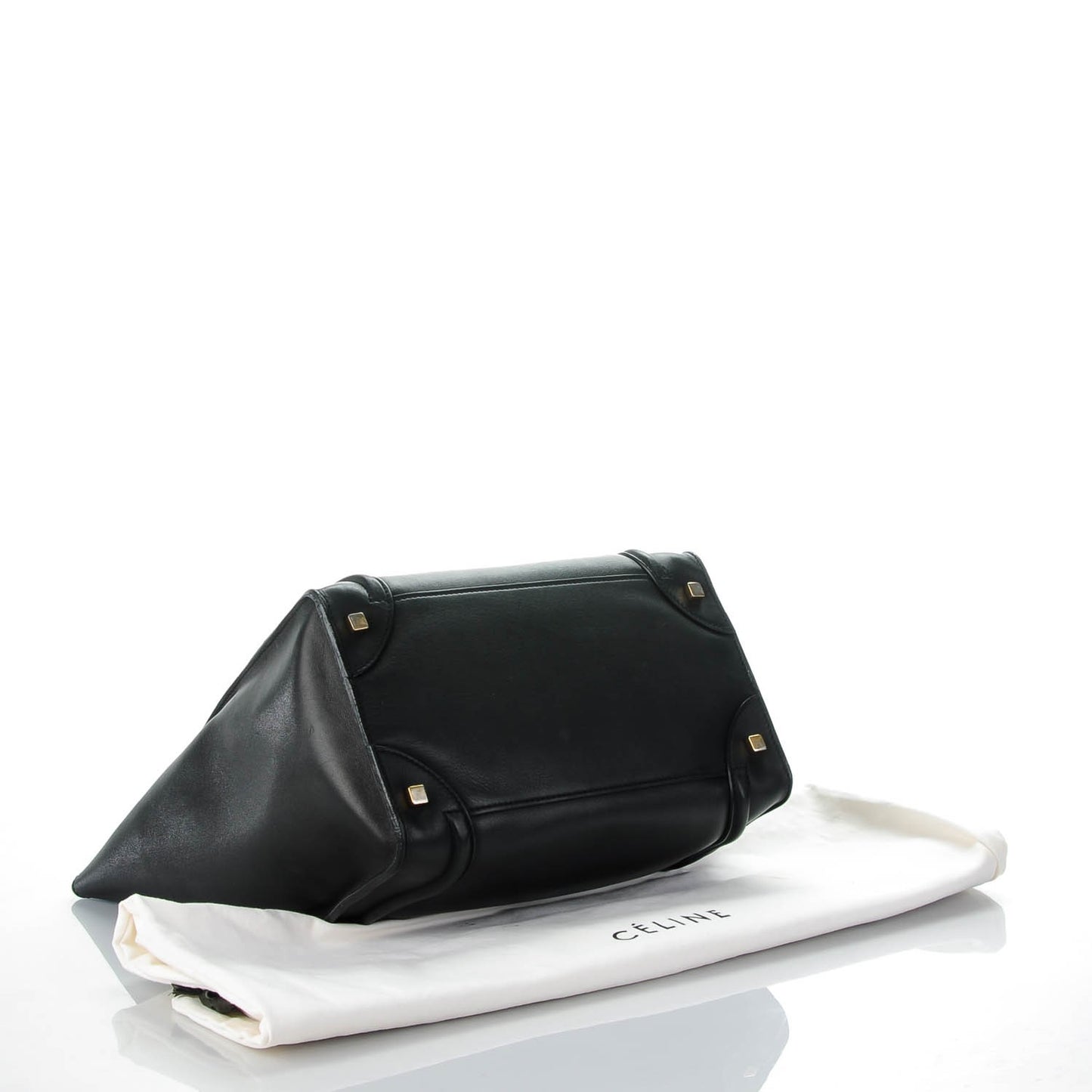 Smooth Calfskin Mini Luggage Black