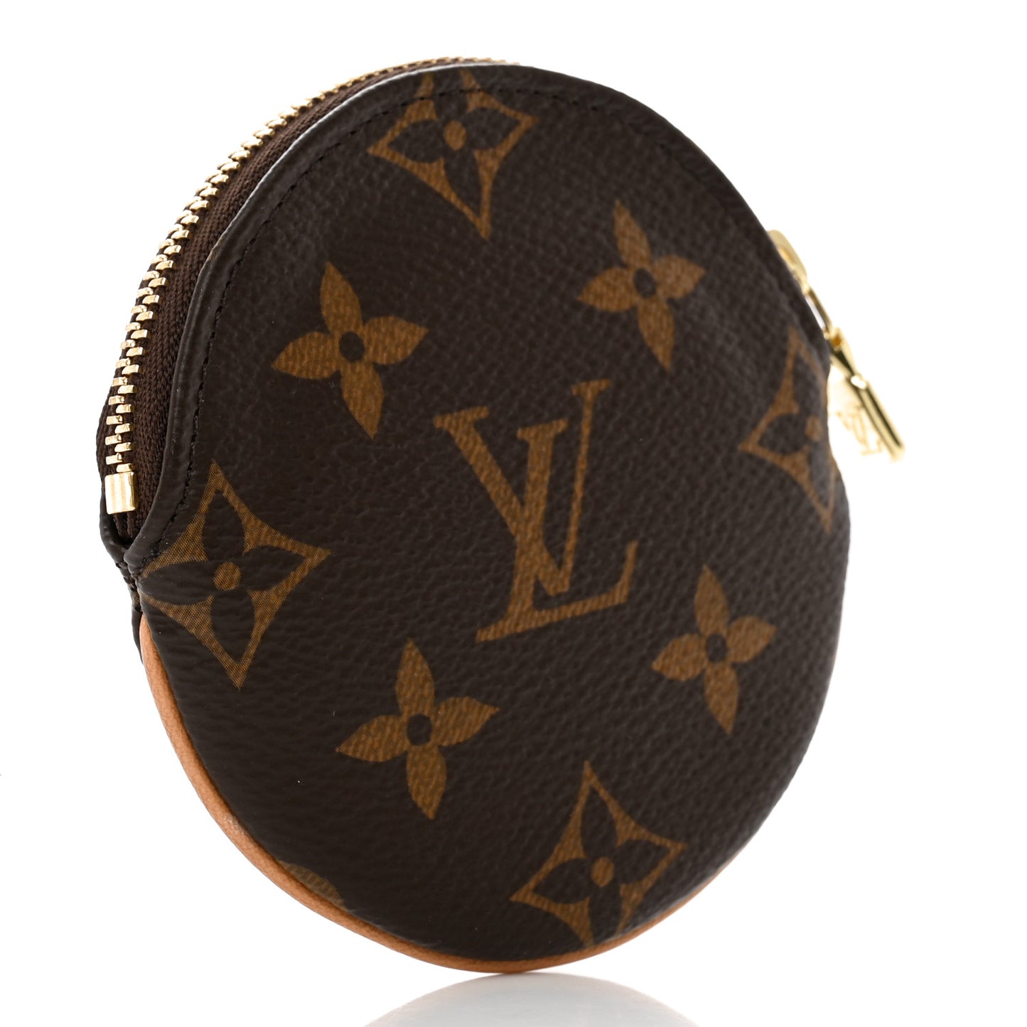 Monogram Round Coin Purse