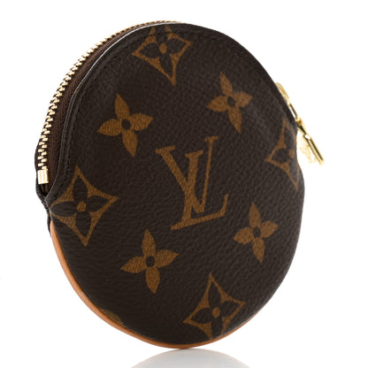 Louis Vuitton Monogram Round Coin Purse 3 of 9
