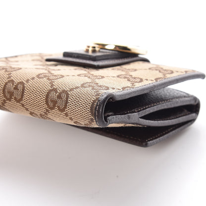 Gucci Monogram Abbey Compact Wallet Dark Brown 16 of 18