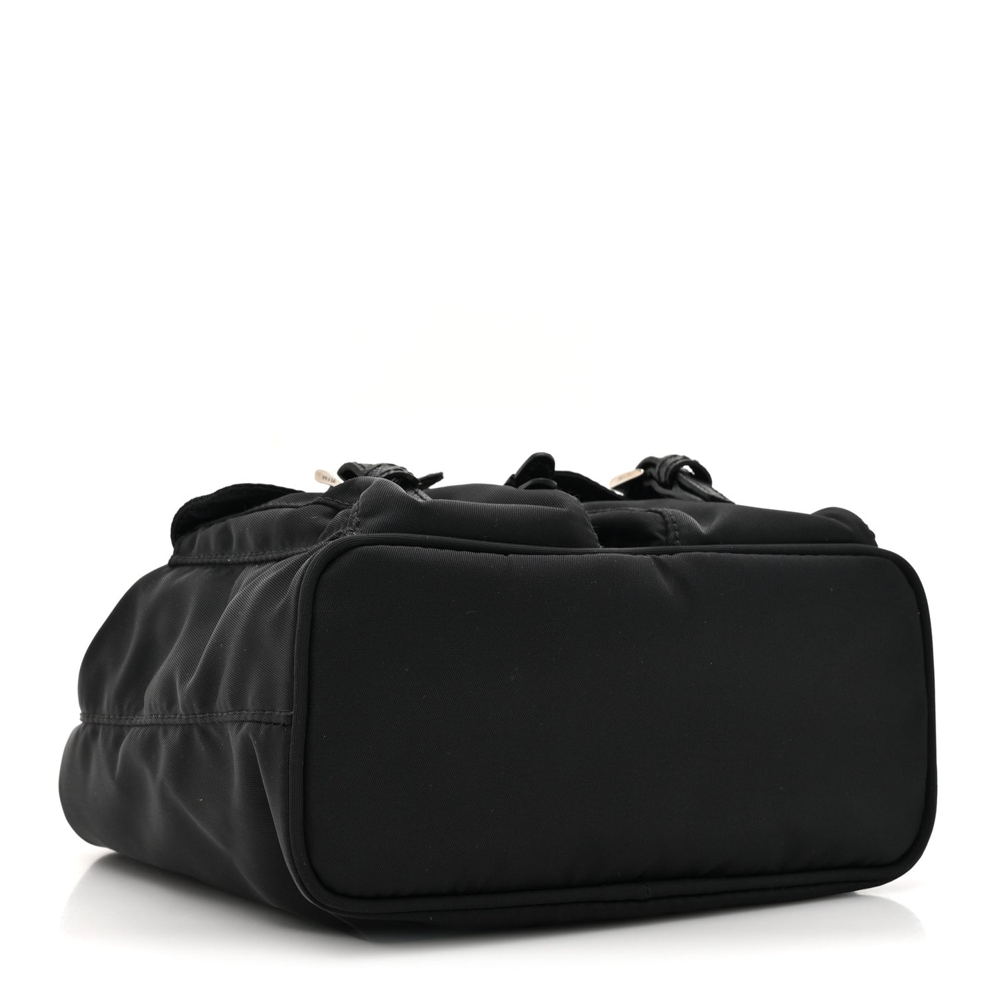 Nylon Vela Mini Crossbody Backpack Black