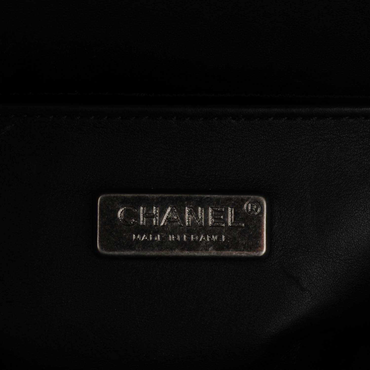 Chanel Python Patent Small Boy Flap Black 6 of 7