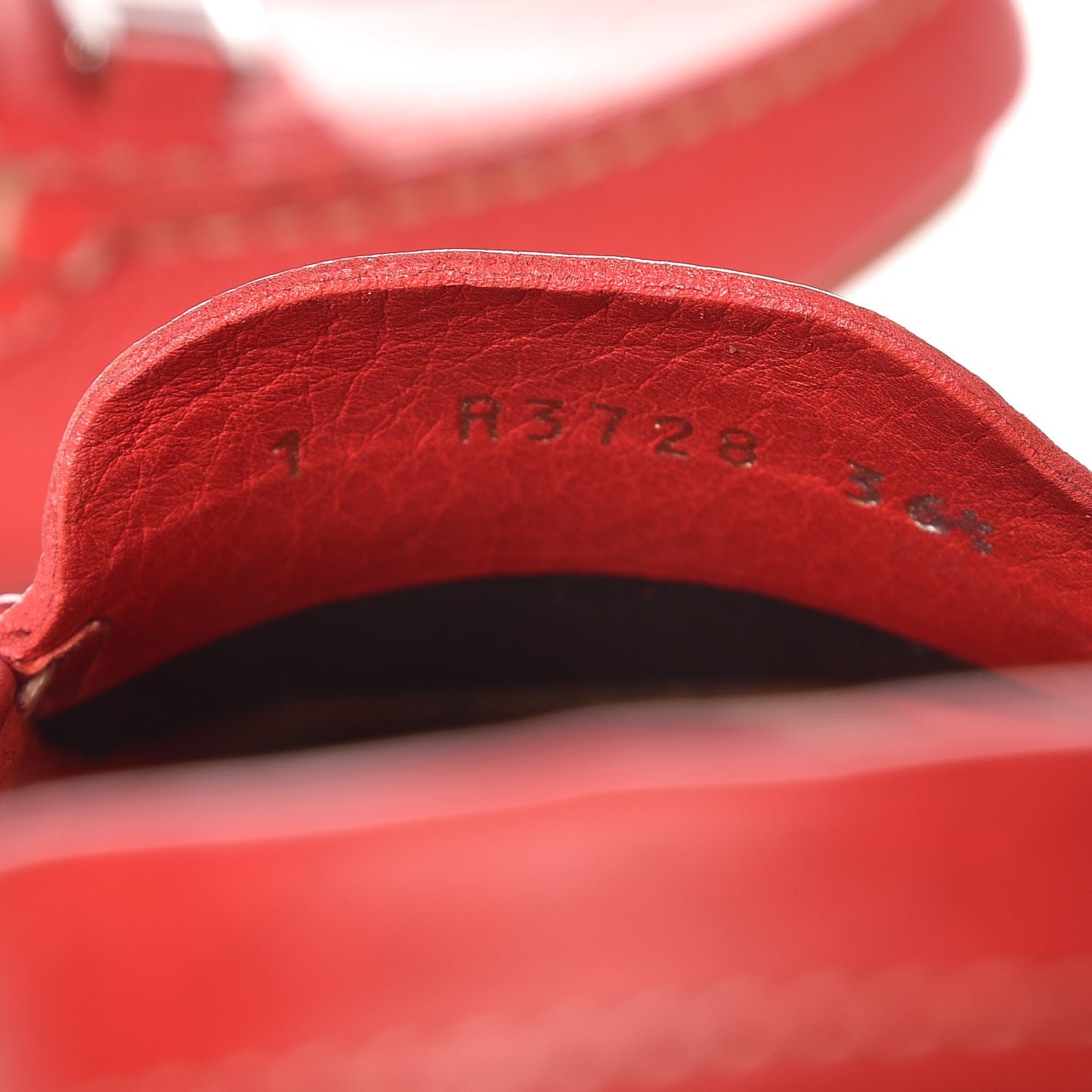 Prada Vitello Daino Logo Mules 36.5 Red 10 of 13