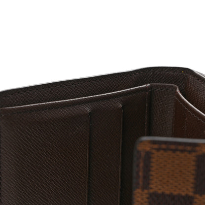 Louis Vuitton Damier Ebene Elise Wallet 10 of 10
