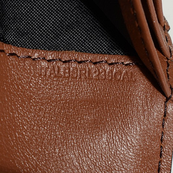 Calfskin House Check Continental Wallet