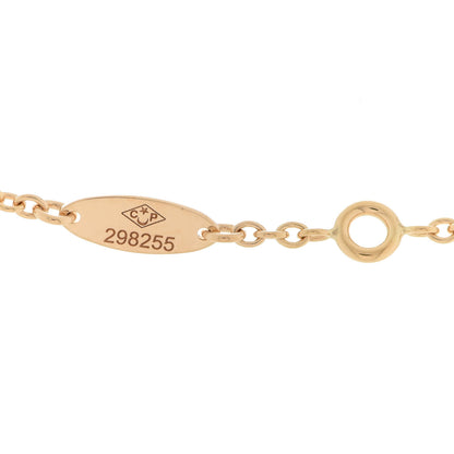 Christian Dior 18K Yellow Gold Diamond Mimirose Pendant Necklace 6 of 7