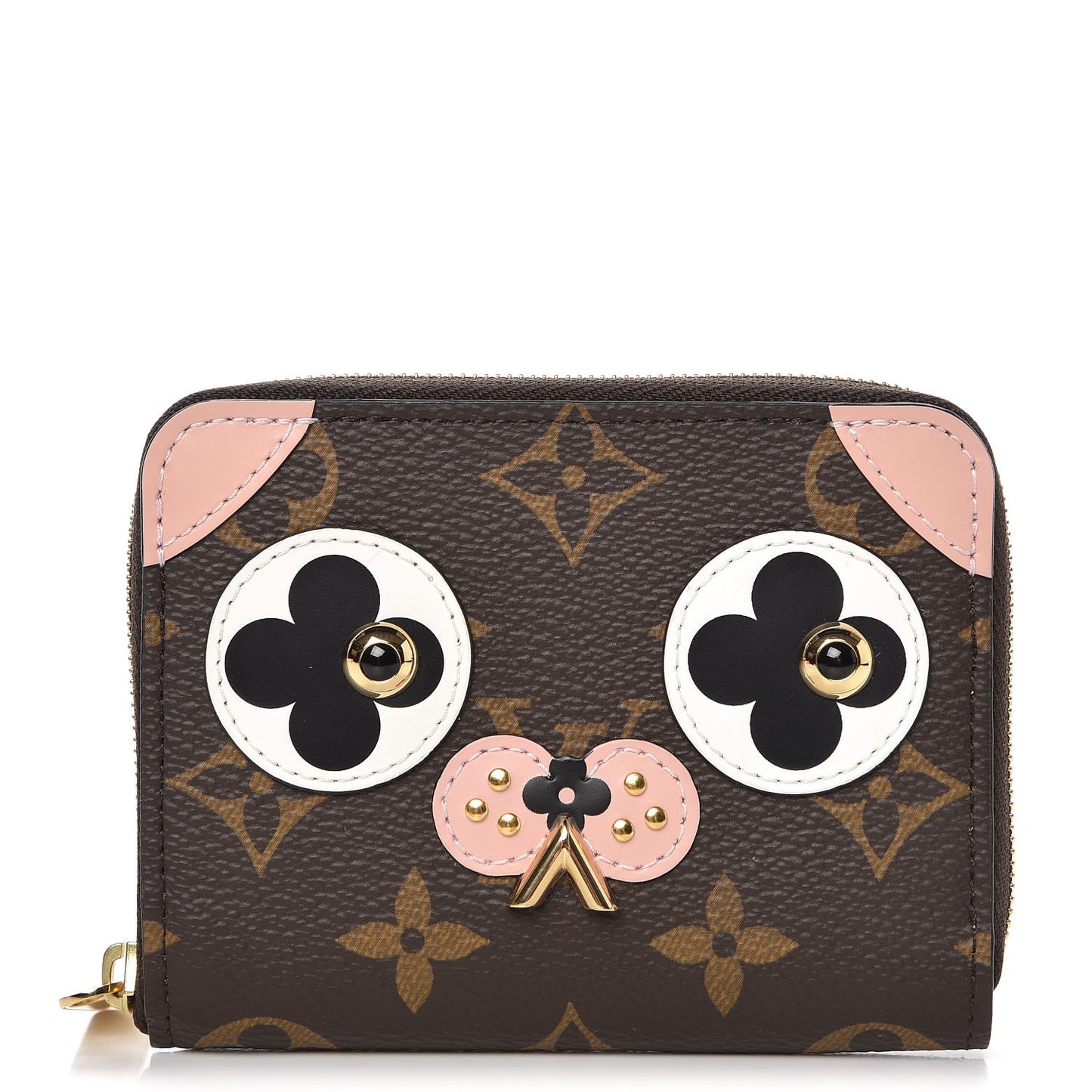 Monogram Valentine Dog Zippy Coin Purse