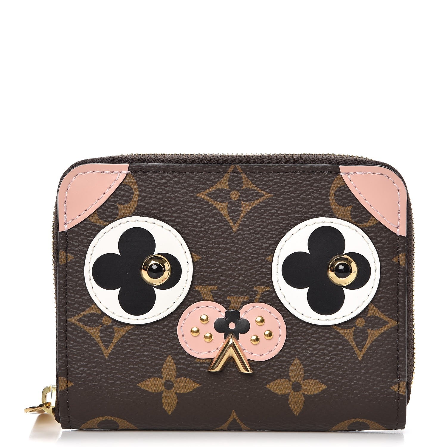 Louis Vuitton Monogram Valentine Dog Zippy Coin Purse 1 of 7