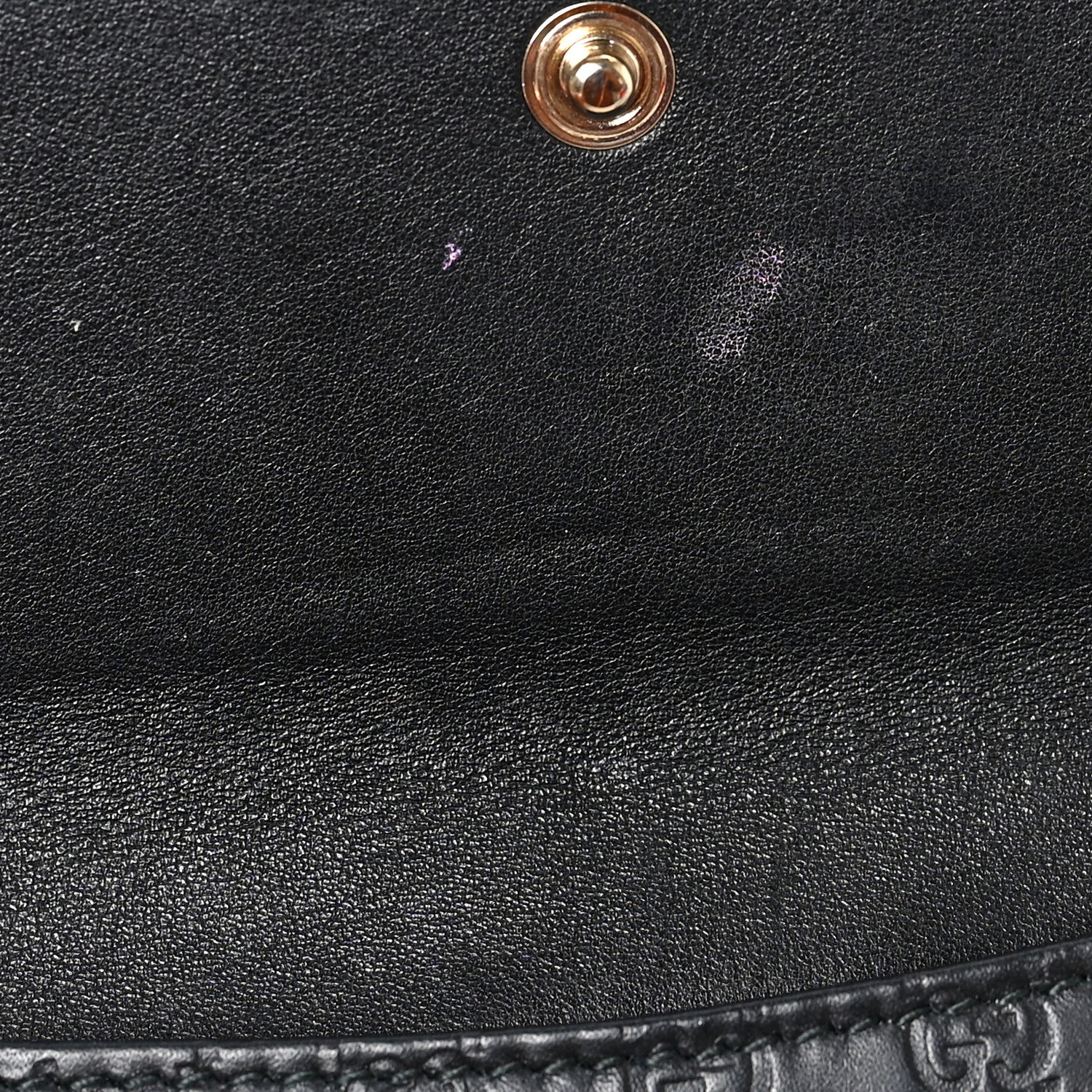 Gucci Microguccissima Continental Flap Wallet Black 8 of 9