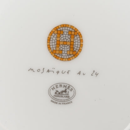 Hermes Porcelain Mosaique au 24 Mug Gold 8 of 10
