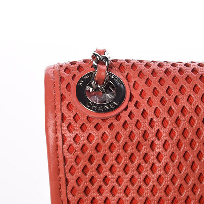 Chanel Perforated Calfskin Small Up In The Air Flap Red 9 of 21