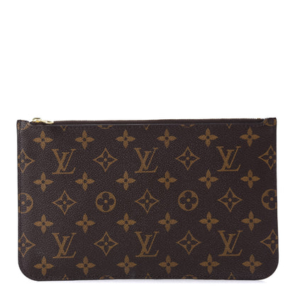 Louis Vuitton Monogram Neverfull MM GM Pochette 1 of 13
