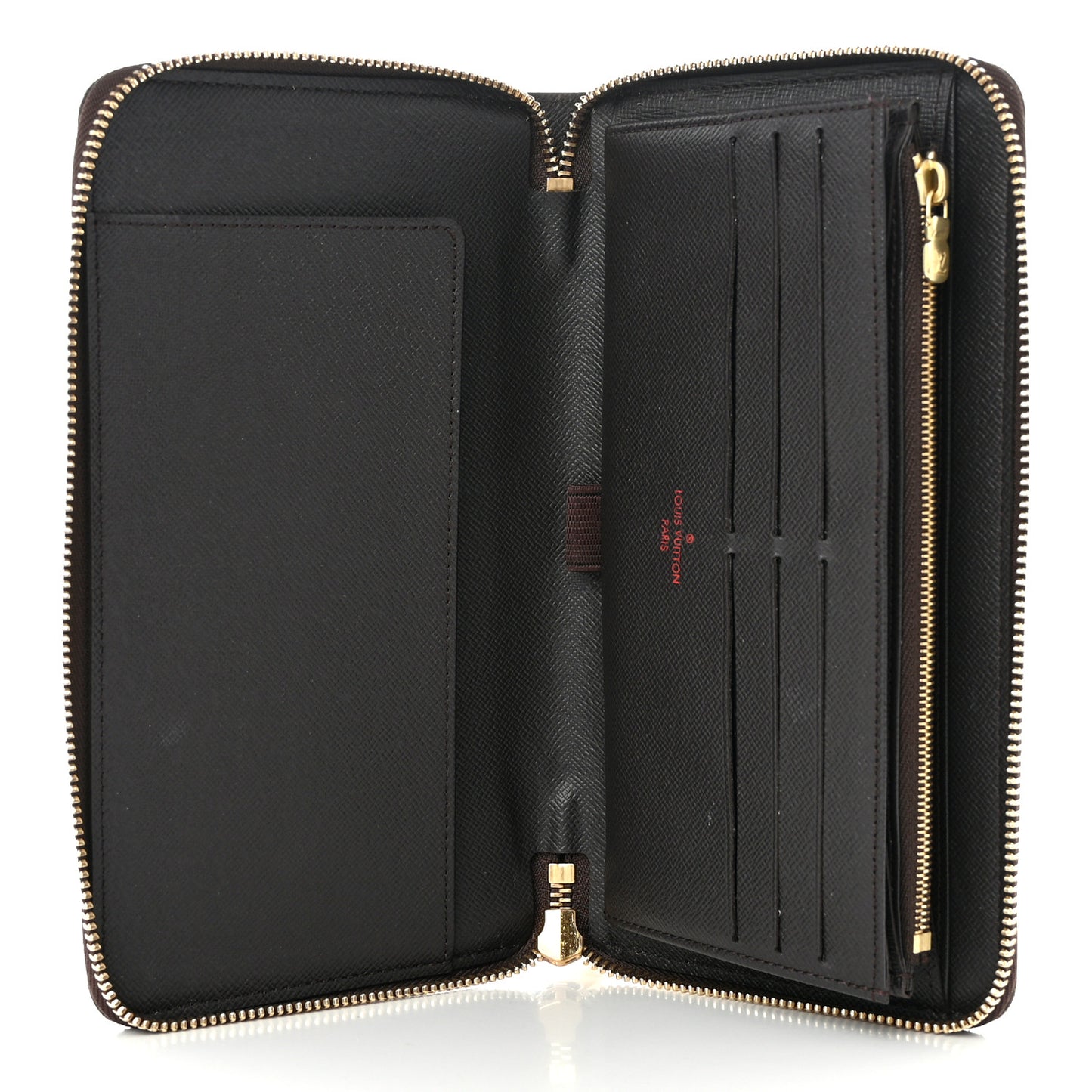 Damier Ebene Zippy Organizer Wallet