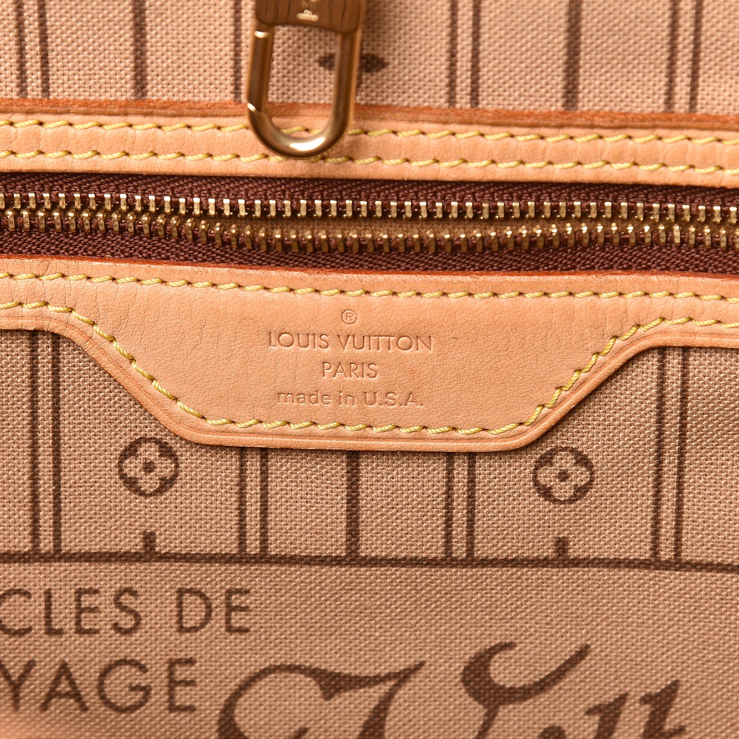 Louis Vuitton Monogram Neverfull MM 6 of 12
