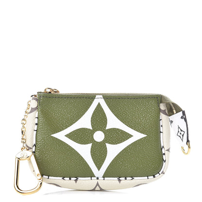 Louis Vuitton Monogram Giant Micro Pochette Accessories Kaki White 1 of 8