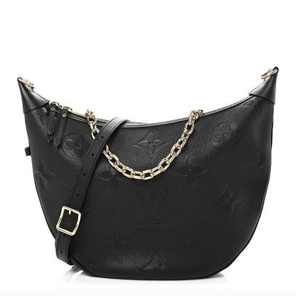 Louis Vuitton Empreinte Monogram Giant Loop Hobo Black 1 of 10