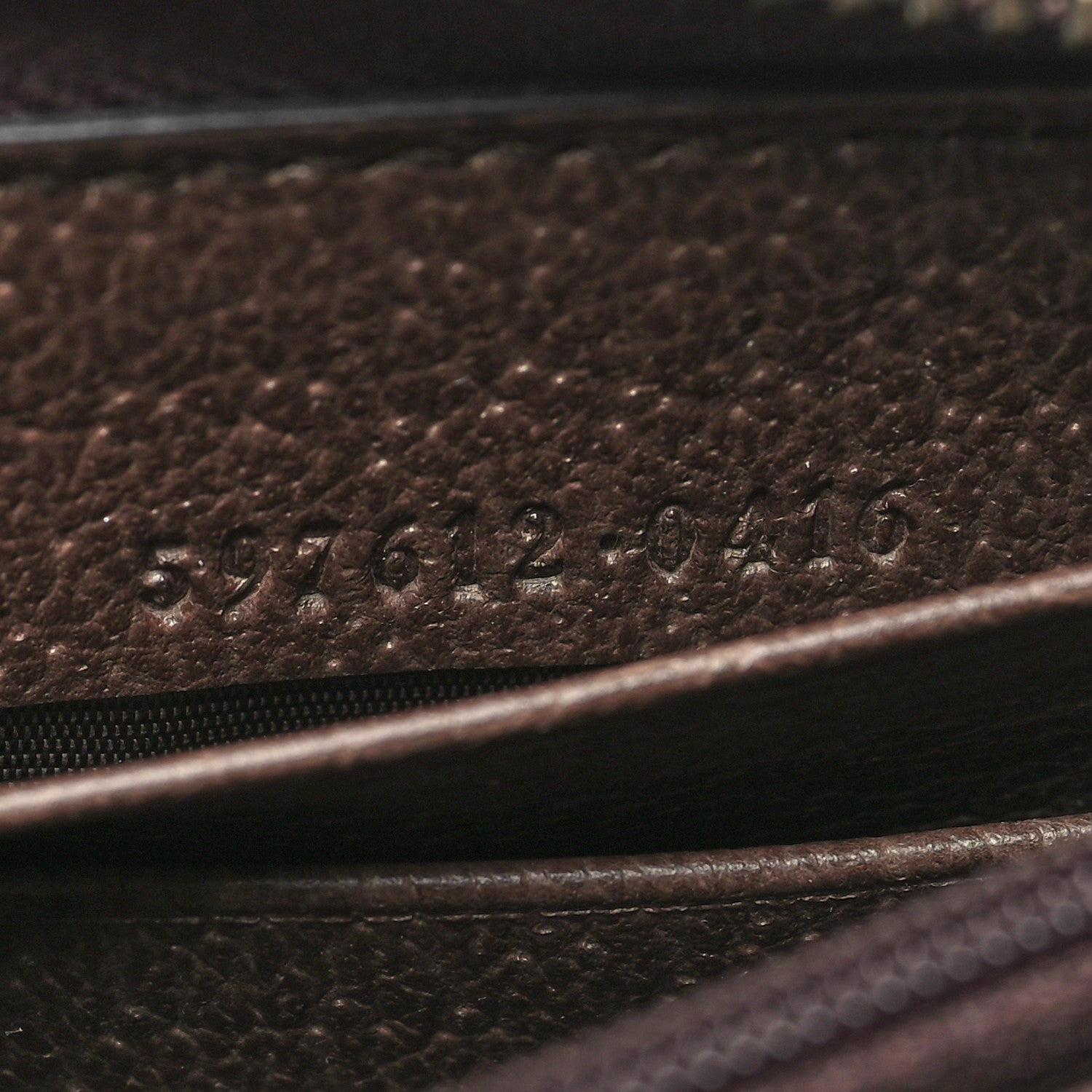 Gucci GG Supreme Monogram Web Ophidia Zip Around Wallet Brown 7 of 12