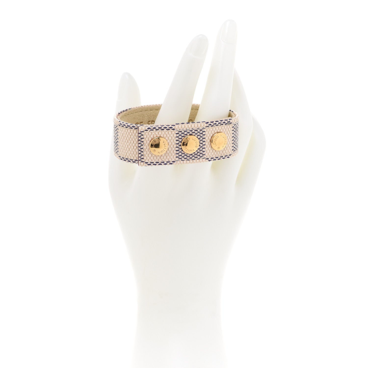 Louis Vuitton Damier Azur Soho Bracelet 2 of 5