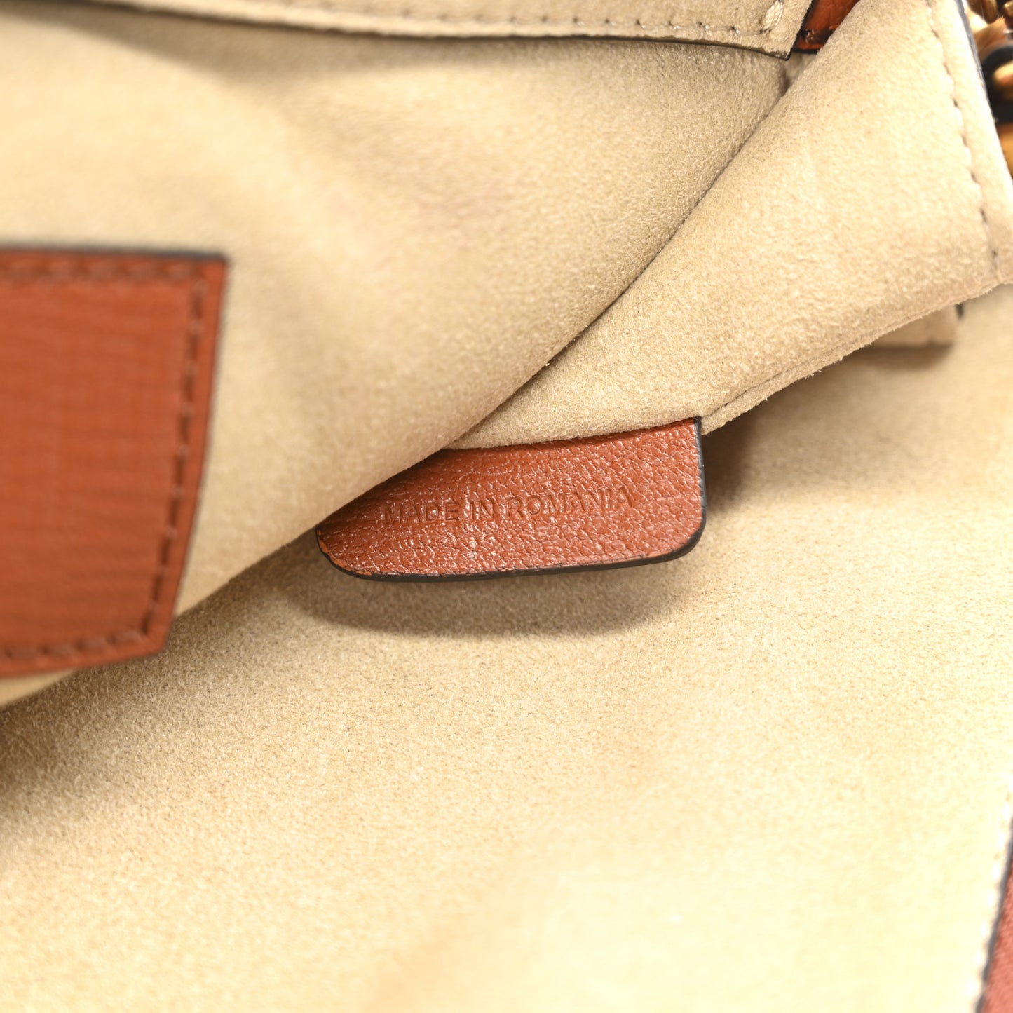 Goatskin Suede Cross 3 Crossbody Bag Chestnut