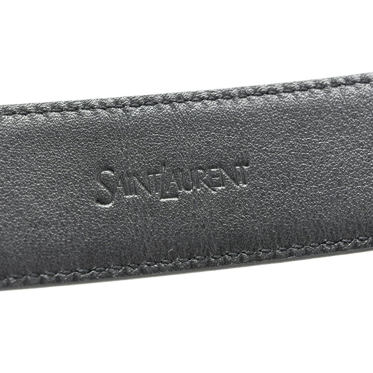 Calfskin Crocodile Embossed Square Buckle Belt 90 36 Black