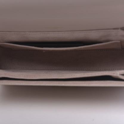 Saint Laurent Smooth Calfskin Suede Medium Bellechasse Bag Marble Pink 5 of 9