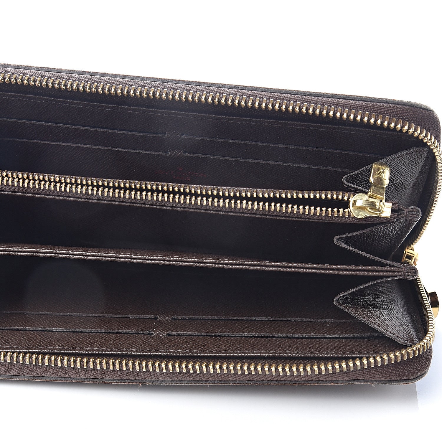 Louis Vuitton Damier Ebene Zippy Wallet 4 of 5
