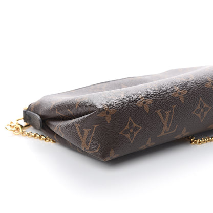 Louis Vuitton Monogram Pallas Clutch Black 6 of 7