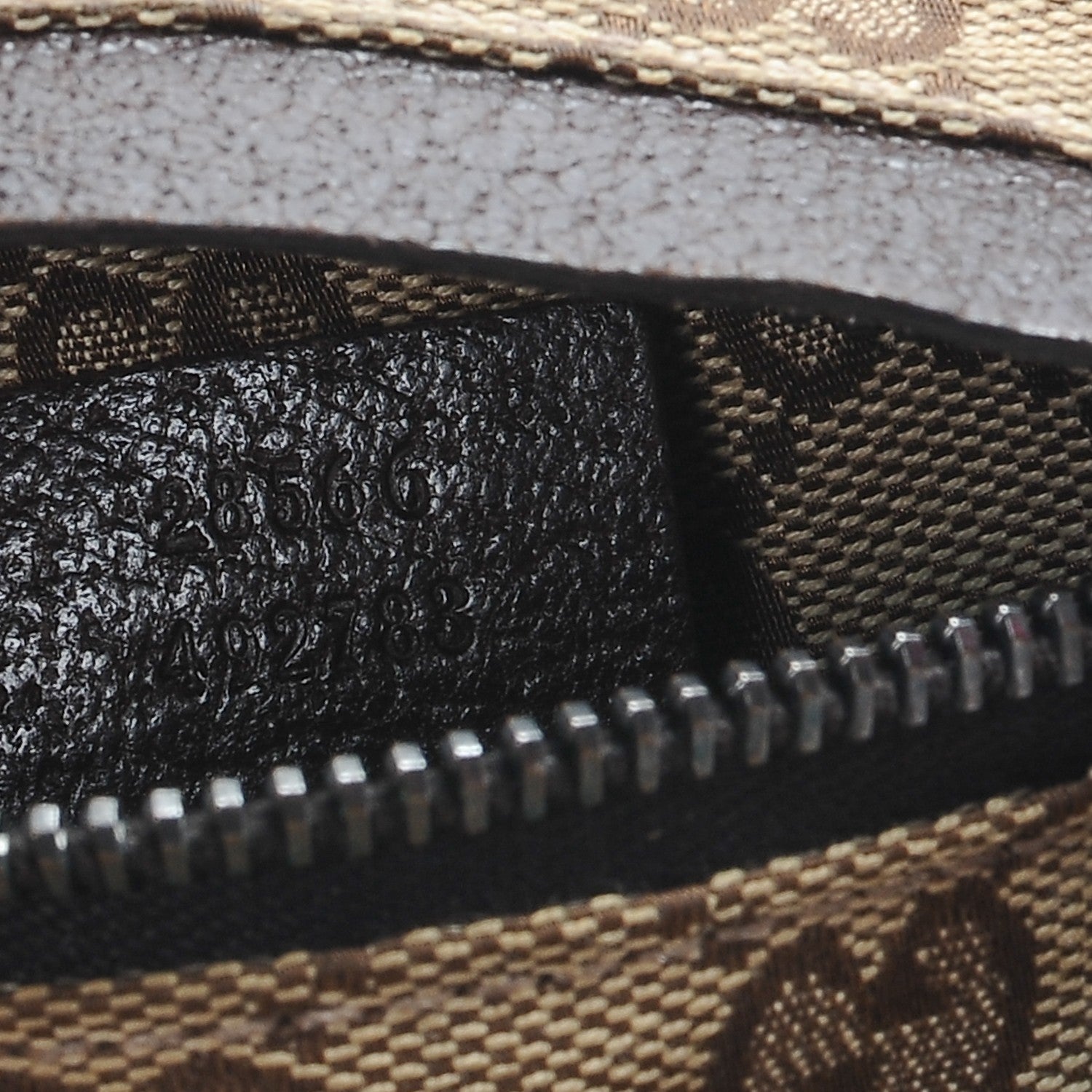 Gucci Monogram Web Belt Bag Dark Brown 7 of 8
