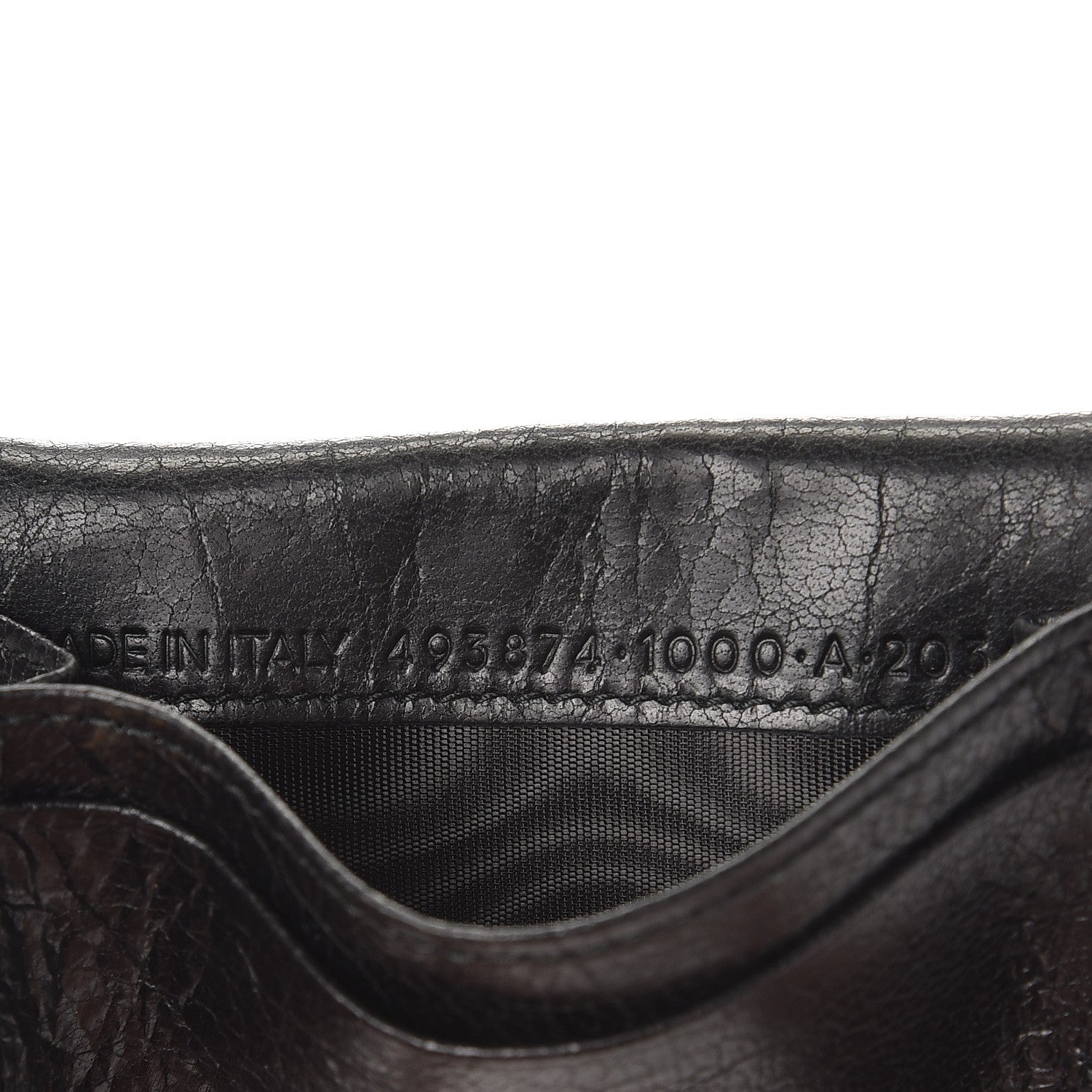 Balenciaga Agneau Giant 12 Gold Hardware Gold Card Holder Black 5 of 7